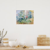 Berthe Morisot - De tuin in Bougival Poster (Keuken)