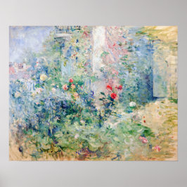 Berthe Morisot - De tuin in Bougival Poster