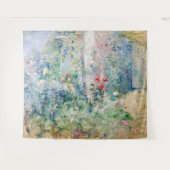 Berthe Morisot - De tuin in Bougival Wandkleed (Voorkant (horizontaal))
