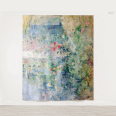 Berthe Morisot - De tuin in Bougival Wandkleed (Voorkant)