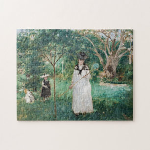 Berthe Morisot - De Vlinderjacht Legpuzzel