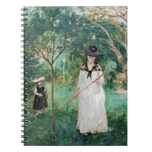 Berthe Morisot - De Vlinderjacht Notitieboek (Voorkant)
