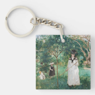 Berthe Morisot - De Vlinderjacht Sleutelhanger