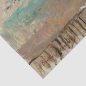 Berthe Morisot - De was ophangen om te drogen Tissuepapier (Detail)