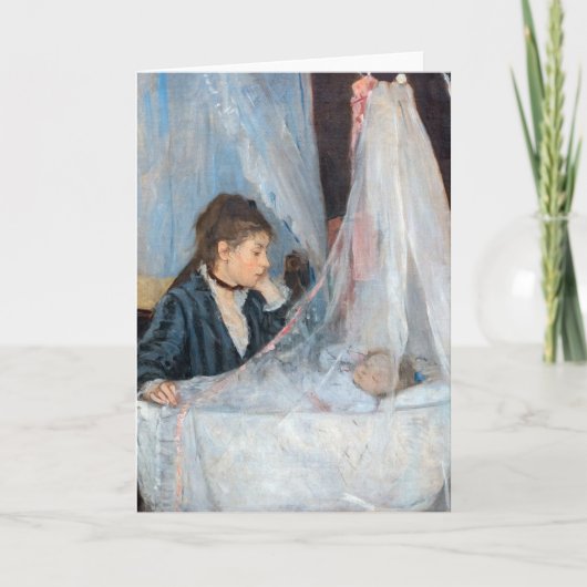 Berthe Morisot - De Wieg Kaart (Voorkant)