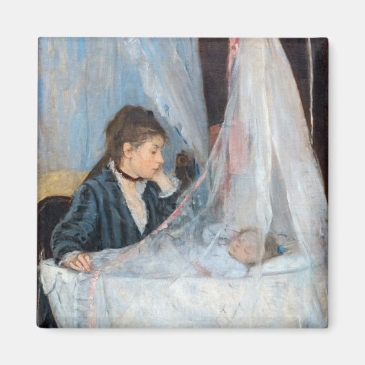 Berthe Morisot - De Wieg Magneet (Voorkant)