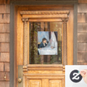 Berthe Morisot - De wieg Raamsticker (Huis Deur)