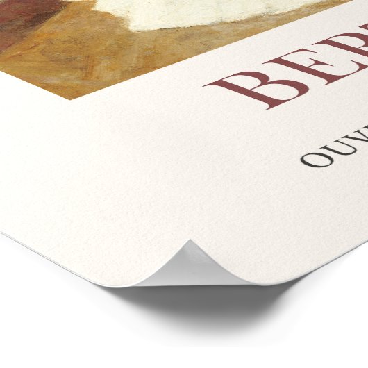 Berthe Morisot De Zus van de Kunstenaar bij een Ve Poster (Hoek)