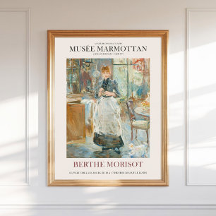 Berthe Morisot Dining Room 1886 Exhibition Art Poster