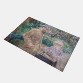 Berthe Morisot - Eugene Manet met zijn dochter Deurmat (Schuin)