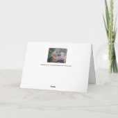 Berthe Morisot - Eugene Manet met zijn dochter Kaart (Achterkant)