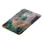 Berthe Morisot - Eugene Manet met zijn dochter Magneet (Linkerzijde)