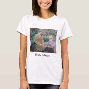Berthe Morisot - Eugene Manet met zijn dochter T-shirt