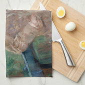 Berthe Morisot - Eugene Manet met zijn dochter Theedoek (Quarter Fold)