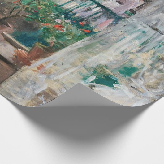 Berthe Morisot - Eugene Manet op het eiland Wight Cadeaupapier (Hoek)