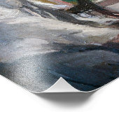 Berthe Morisot - Eugene Manet op het eiland Wight Foto Afdruk (Hoek)