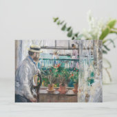 Berthe Morisot - Eugene Manet op het eiland Wight Kaart (Staand voorkant)