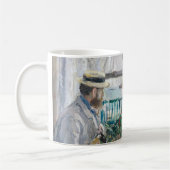 Berthe Morisot - Eugene Manet op het eiland Wight Koffiemok (Links)