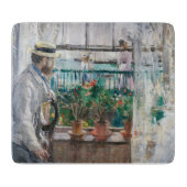 Berthe Morisot - Eugene Manet op het eiland Wight Snijplank (Voorkant)