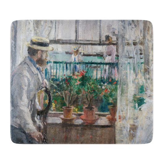 Berthe Morisot - Eugene Manet op het eiland Wight Snijplank (Voorkant)