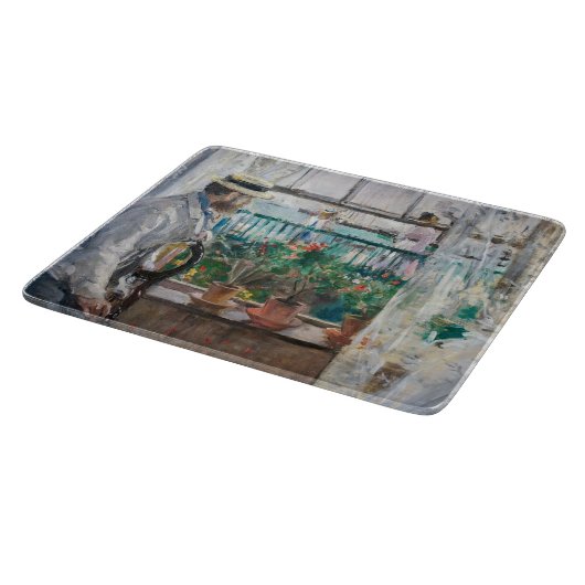 Berthe Morisot - Eugene Manet op het eiland Wight Snijplank (Hoek)