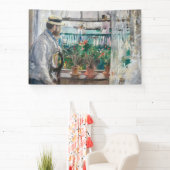 Berthe Morisot - Eugene Manet op het eiland Wight Spandoek (Insitu)