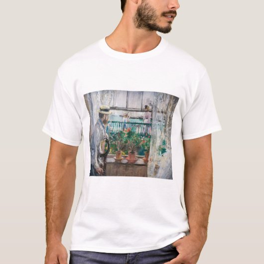 Berthe Morisot - Eugene Manet op het eiland Wight T-shirt (Voorkant)