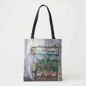 Berthe Morisot - Eugene Manet op het eiland Wight Tote Bag (Voorkant)