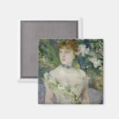 Berthe Morisot Fine Art bij de bal Magneet (Voorkant / Achterkant)