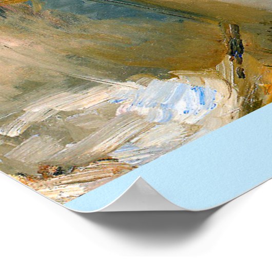 Berthe Morisot French Impressionism Woman Toilette Poster (Hoek)