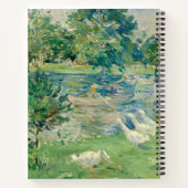 Berthe Morisot gelinieerd notitieboek (Achterkant)