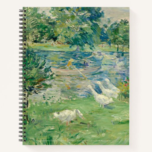 Berthe Morisot gelinieerd notitieboek (Voorkant)