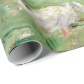 Berthe Morisot - Girl in a Boat with Gese Cadeaupapier (Rol Hoek)