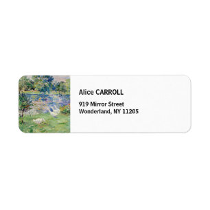 Berthe Morisot - Girl in a Boat with Gese Etiket