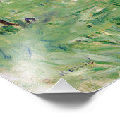 Berthe Morisot - Girl in a Boat with Gese Foto Afdruk (Hoek)