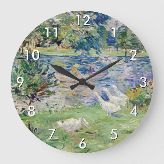 Berthe Morisot - Girl in a Boat with Gese Grote Klok (Voorkant)