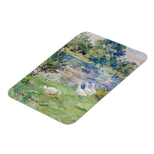 Berthe Morisot - Girl in a Boat with Gese Magneet (Linkerzijde)