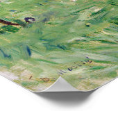 Berthe Morisot - Girl in a Boat with Gese Poster (Hoek)