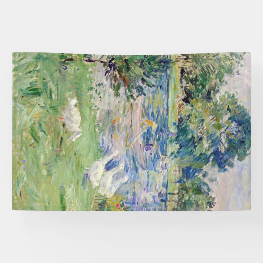 Berthe Morisot - Girl in a Boat with Gese Spandoek (Horizontaal)