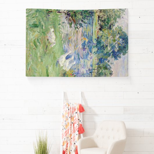 Berthe Morisot - Girl in a Boat with Gese Spandoek (Insitu)