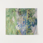 Berthe Morisot - Girl in a Boat with Gese Wandkleed (Voorkant (horizontaal))