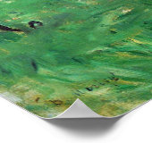 Berthe Morisot-Girls in een boot met ganzen Poster (Hoek)