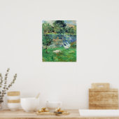 Berthe Morisot-Girls in een boot met ganzen Poster (Keuken)