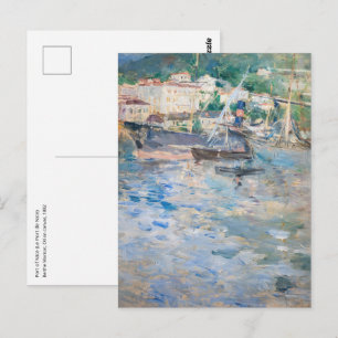 Berthe Morisot - Haven van Nice Briefkaart