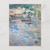 Berthe Morisot - Haven van Nice Briefkaart (Voorkant)
