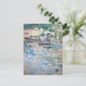 Berthe Morisot - Haven van Nice Briefkaart (Staand voorkant)