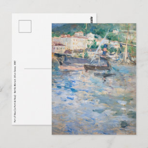 Berthe Morisot - Haven van Nice Briefkaart