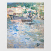 Berthe Morisot - Haven van Nice Raamsticker (Vel)