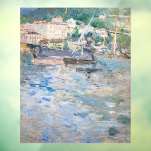 Berthe Morisot - Haven van Nice Raamsticker (Vel 3)