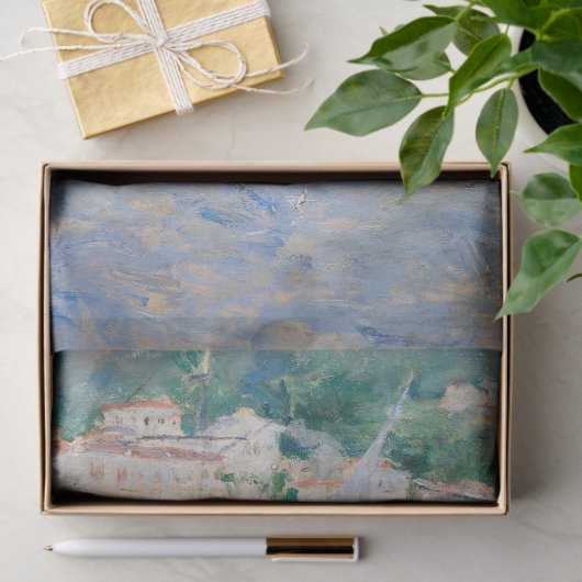 Berthe Morisot - Haven van Nice Tissuepapier (Geschenk)